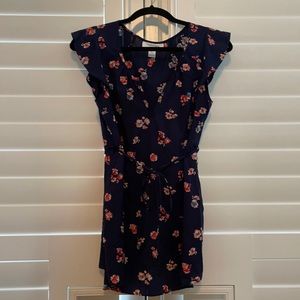 Motherhood Maternity Top with Tie Belt, Size Small